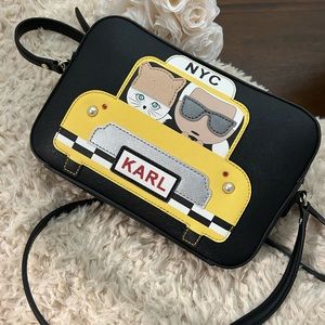 Karl Lagerfeld Paris Maybelle Taxi Flap Crossbody